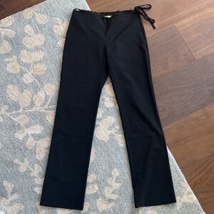 Paloma Wool Black Pinstripe Straight Leg Pants